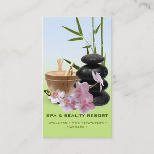 SPA & Beauty Resort  Business Cards