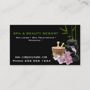 SPA & Beauty Resort  Business Cards