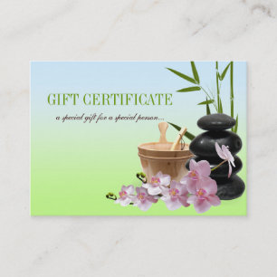 SPA & Beauty Resort Gift Certificate