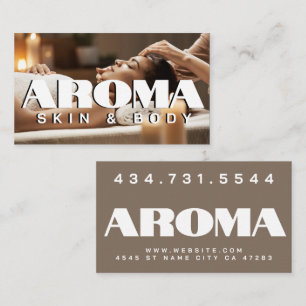 Spa Beauty Salon Business Card