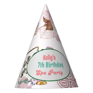 Spa Birthday Pamper Party Birthday  Hat