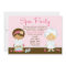 Spa Birthday Party Invitation