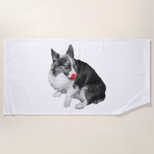 Spa Break, Cherry Wink Beach Towel