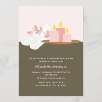 Spa Bridal Shower {pink}