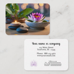 Spa  business card