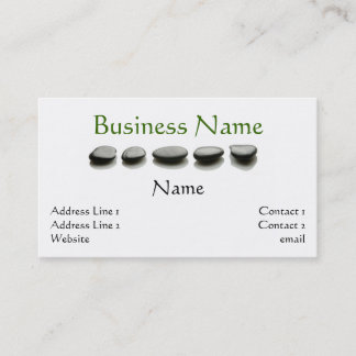 Spa Business Card