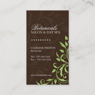Spa Business Card