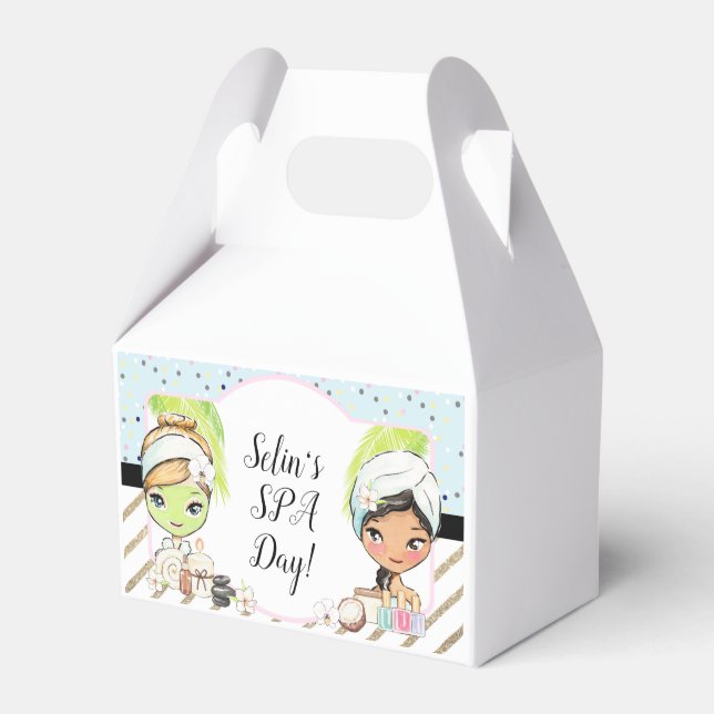 SPA day Favour Box (Front Side)