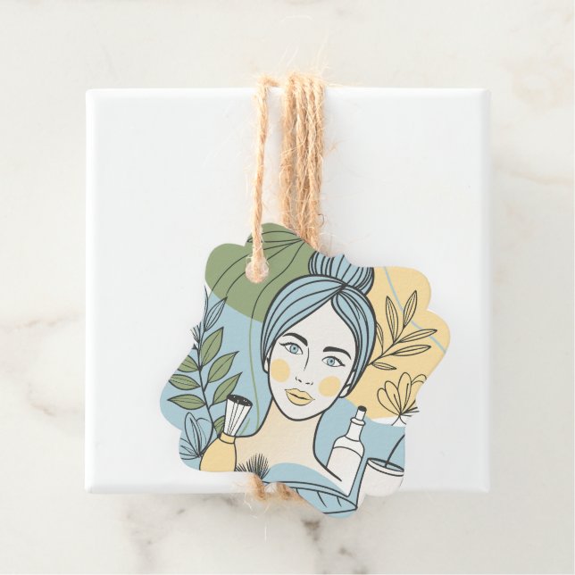 Spa Day Favour Tag (In Situ)