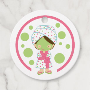 Spa Day Favour Tags