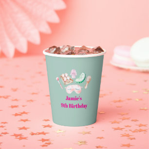 Spa Day Kid's Party Paper Cups