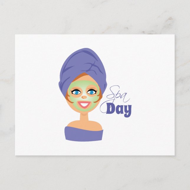 Spa Day Postcard (Front)