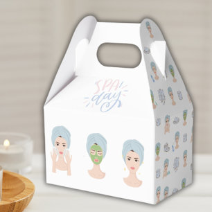 Spa Day Theme - Party FavorBox Favor Box