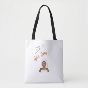 Spa Day Tote Bag