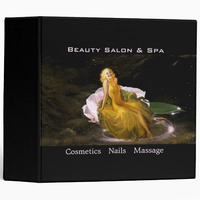 Spa de beauté 1 - Classeur (Devant/Côté)