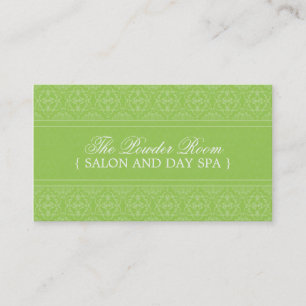 Spa de jour et carte de visite de salon
