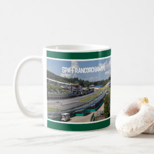 Spa-Francorchamps F1 Race Circuit, Belgium Coffee Mug