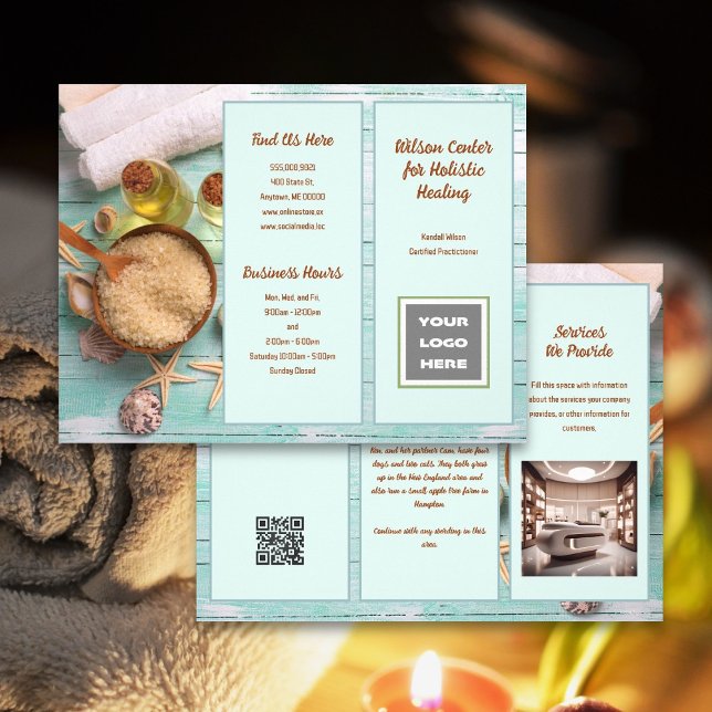 Spa Healing Business Brochure Folded (Creator Uploaded)