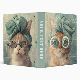 Spa Kittens  Binder