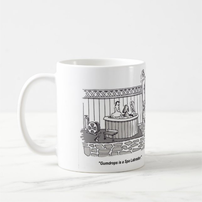 Spa Labrador mug (Left)