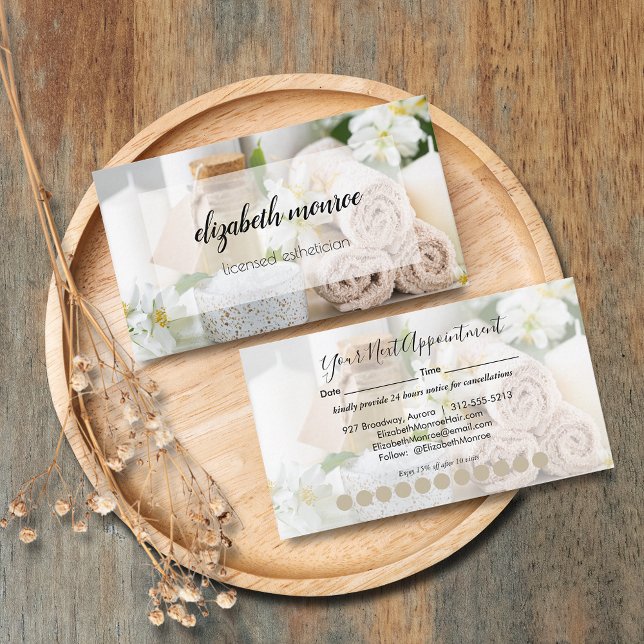 Spa Loyalty  Appointment Card (Creator Uploaded)