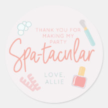Spa Party custom design