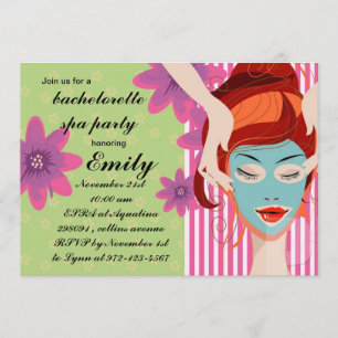 Spa Party invitation