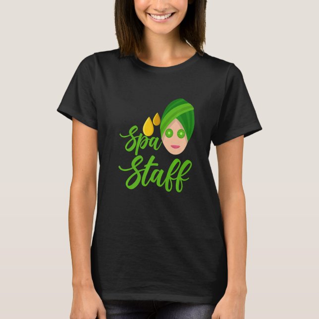 Spa Staff Premium T-Shirt (Front)