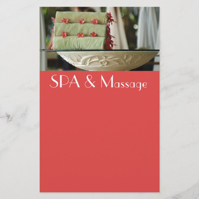 SPA STATIONERY (Front)