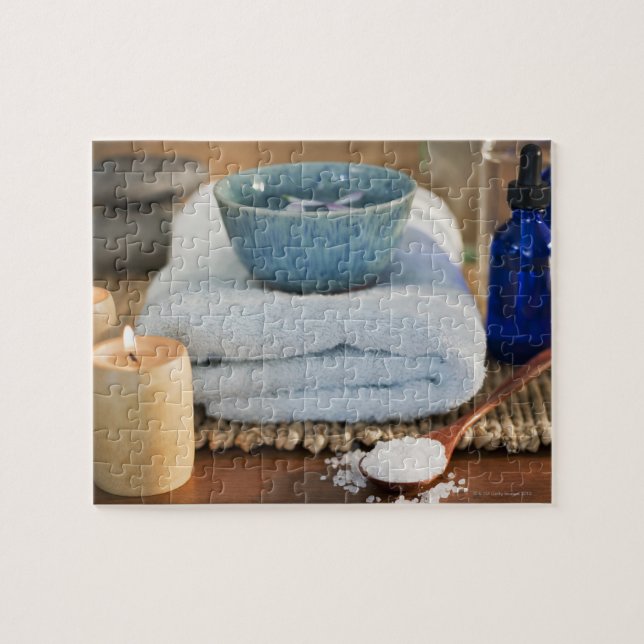 Spa still life jigsaw puzzle (Horizontal)