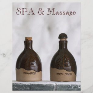 SPA theme Flyer