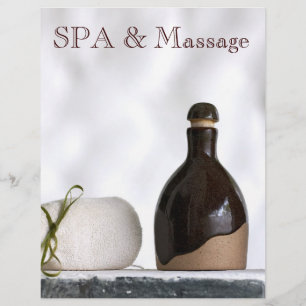 SPA theme Flyer