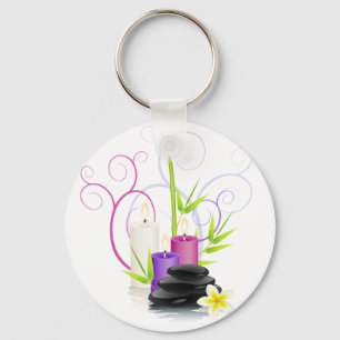 Spa theme keychain
