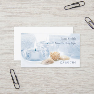 Spa Themed Business Card