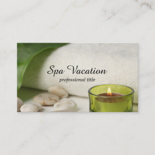 Spa   Tranquil Business Card