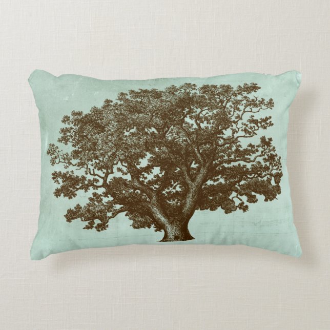 Spa Tree IV Accent Pillow (Front)