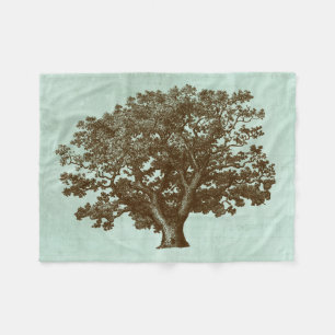 Spa Tree IV Fleece Blanket