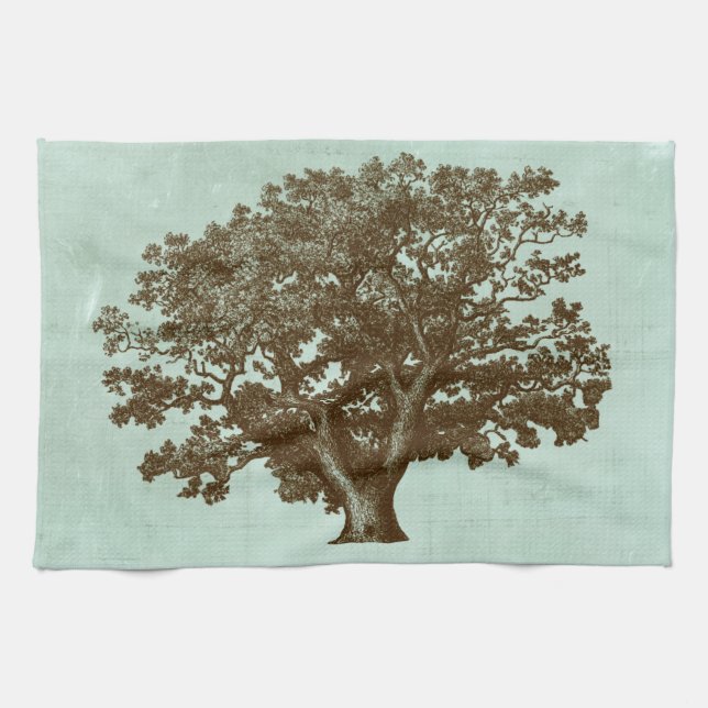Spa Tree IV Kitchen Towel (Horizontal)