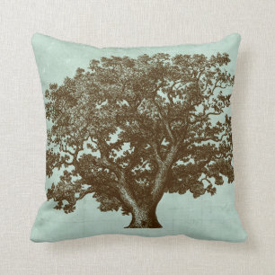 Spa Tree IV Throw Pillow