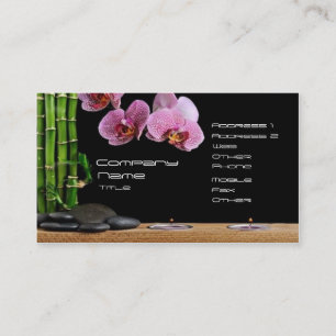 SPA, Wellness Business Card