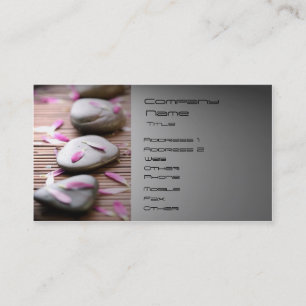 SPA, wellness Business Card