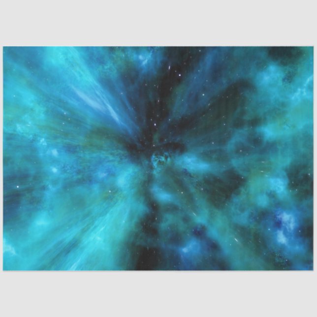 Space Abstract Universe Cosmos Decoupage Tissue Paper (Front)