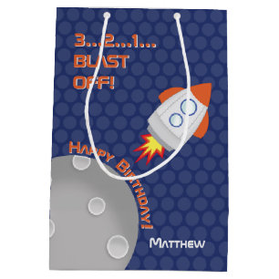 Space Adventure Medium Gift Bag