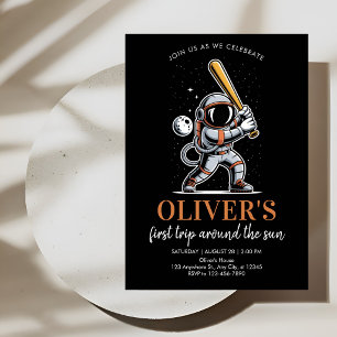 Space Adventure Party Invitation – Astronaut Theme