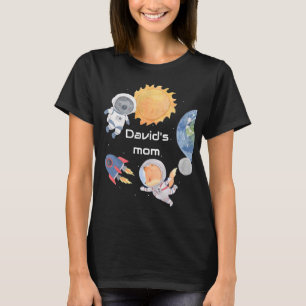Space Adventure:Planets and Astronauts mom's T-Shirt
