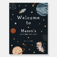 Space Adventure Playful Kids Birthday Party