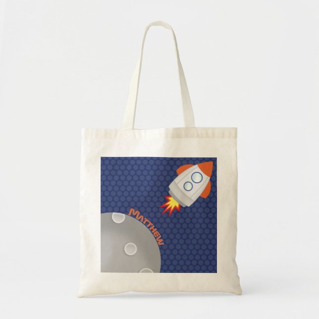 Space Adventure Tote Bag (Front)