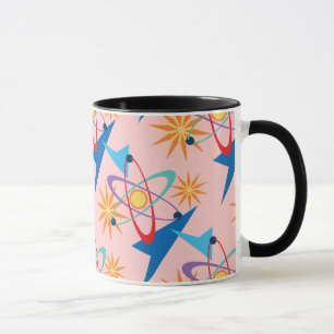 Space Age Retro Multicolored Pattern Mug