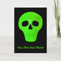 Space Alien Face Funny Green Black UFO