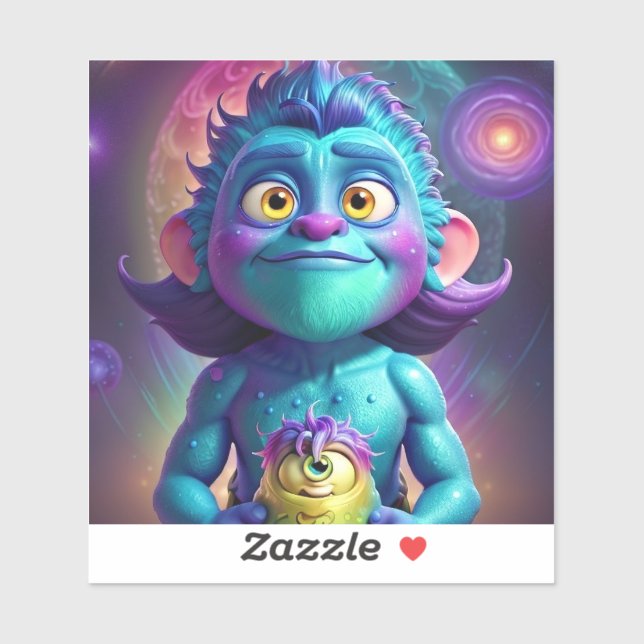 Space Alien & Friend (Sheet)